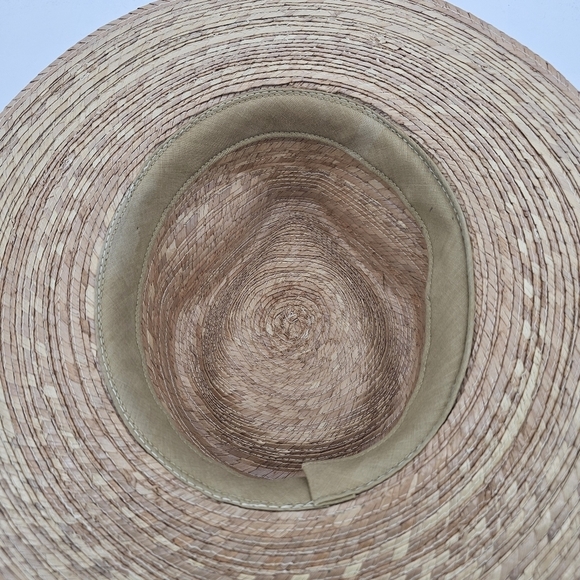 Custom straw feather festival ace of hearts hat new